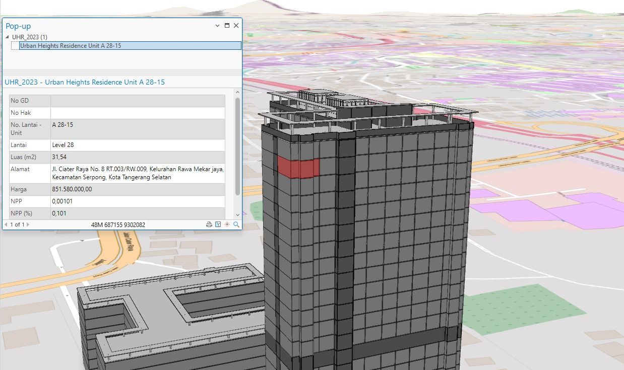 3D Digital Twin for Apartment Complex Management primary view