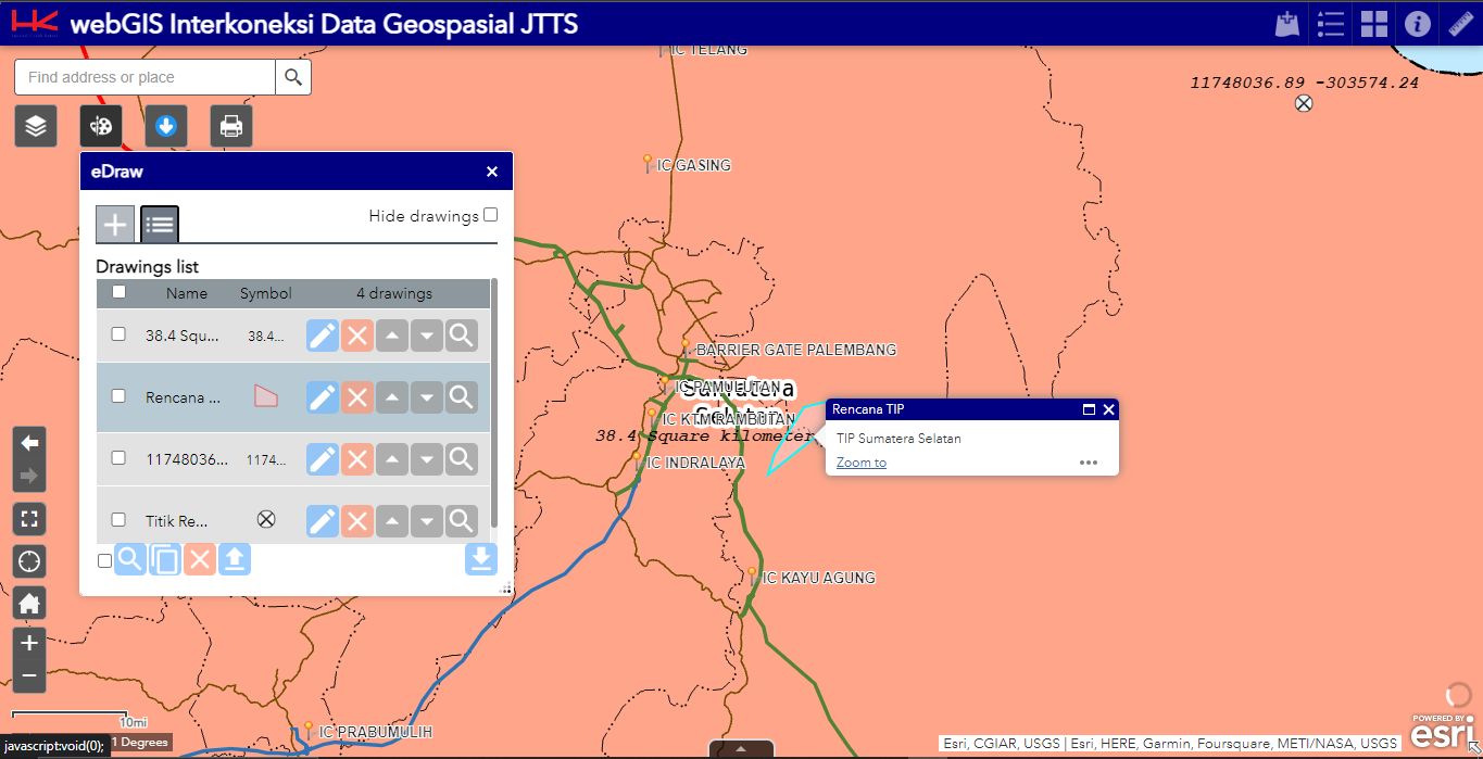 High-Performance WebGIS for Trans Sumatra Toll Road Planning detail view 2