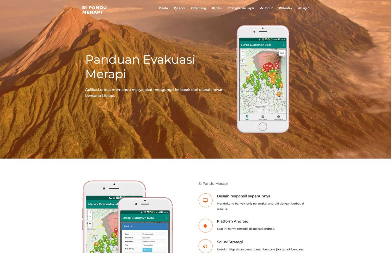 Integrated Disaster Management System for Mount Merapi primary view