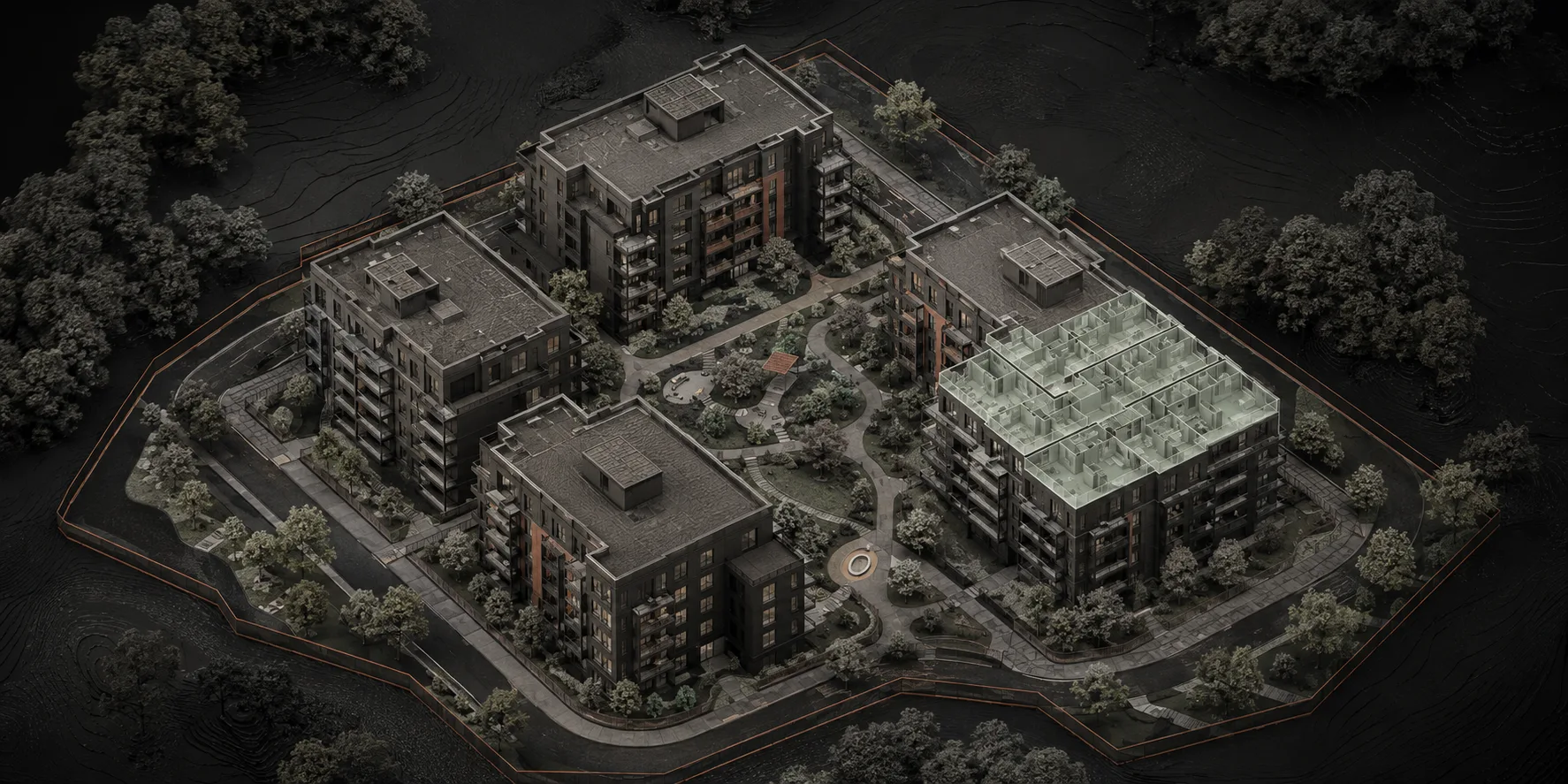 3D Digital Twin for Apartment Complex Management